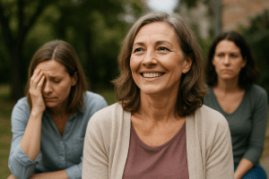 תיאור תמונה ברור בנושא 'NLP לטיפול בחרדות'