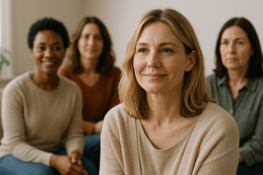 נשים תומכות זו בזו בדרך להעלאת ערך עצמי