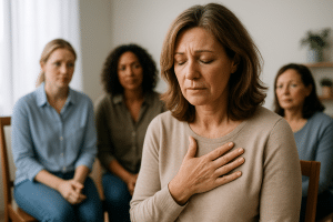 תמונה מעוררת השראה על נושא 'איך משתחררים מטראומה רגשית מהעבר'