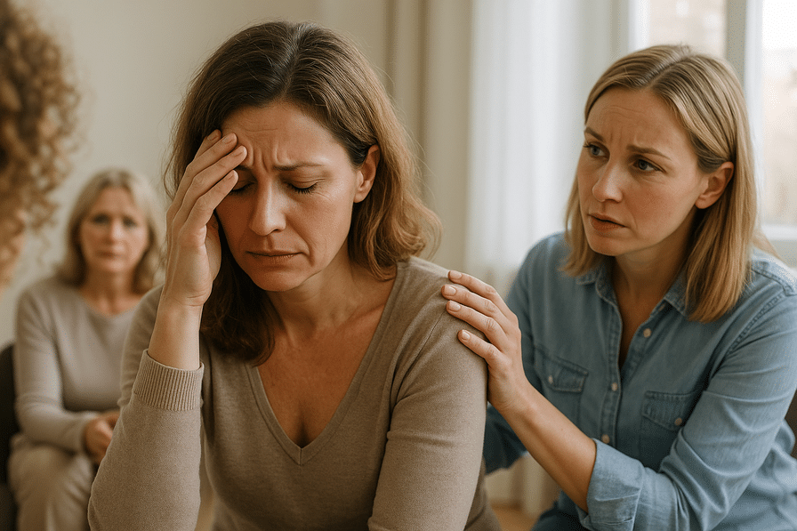 תיאור תמונה ברור בנושא 'איך NLP יכול לעזור בזמן הצפה רגשית?'